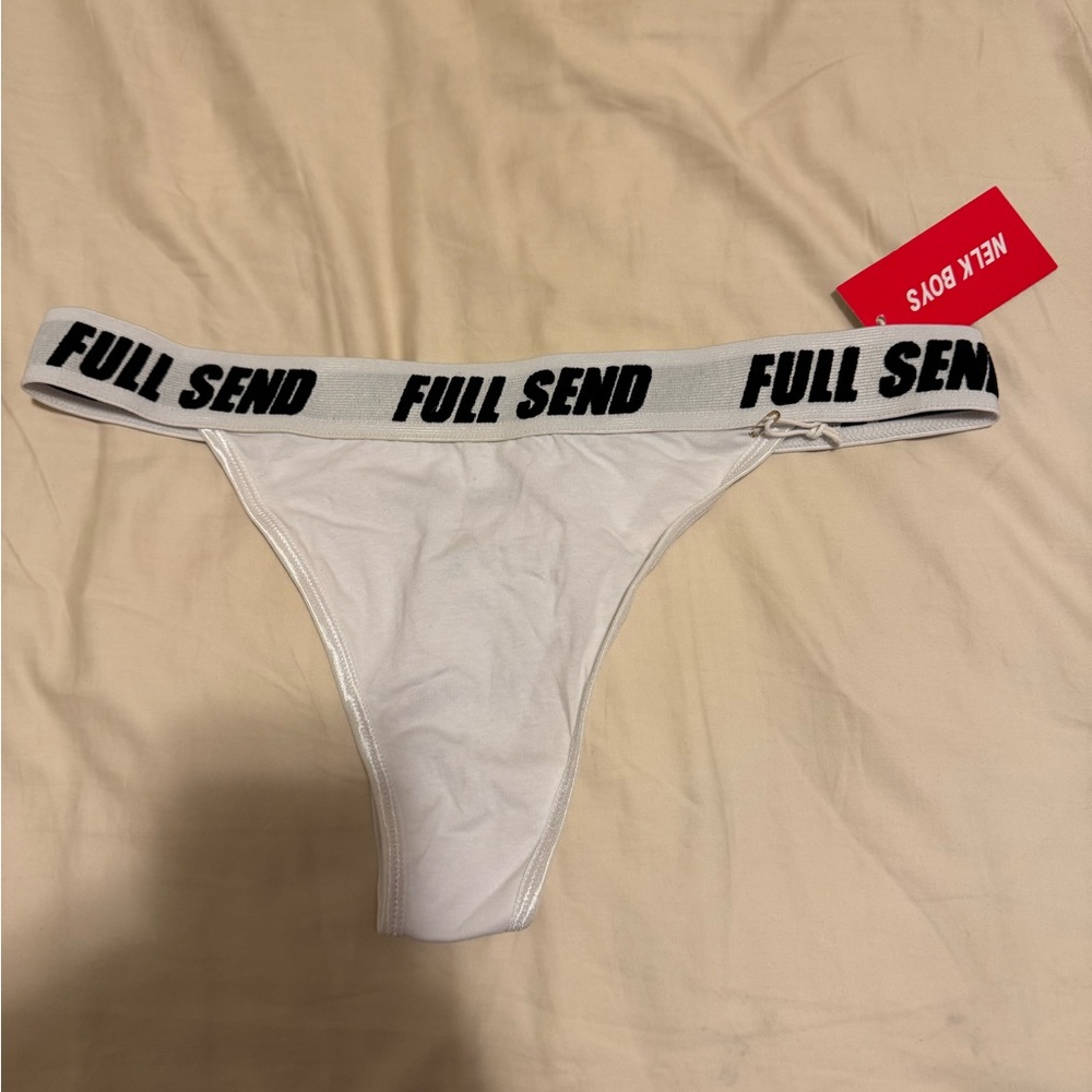 NWT full send thong